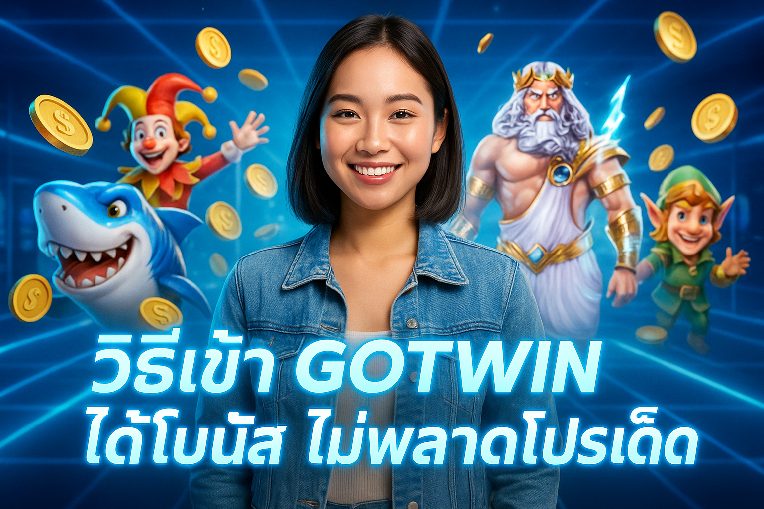 วิธีเข้า GOTWIN ได้โบนัส ไม่พลาดโปรเด็ด