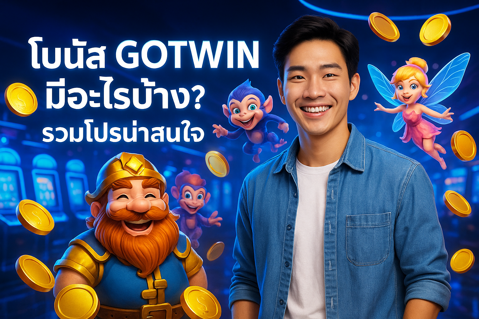 โบนัส GOTWIN มีอะไรบ้าง? รวมโปรน่าสนใจ