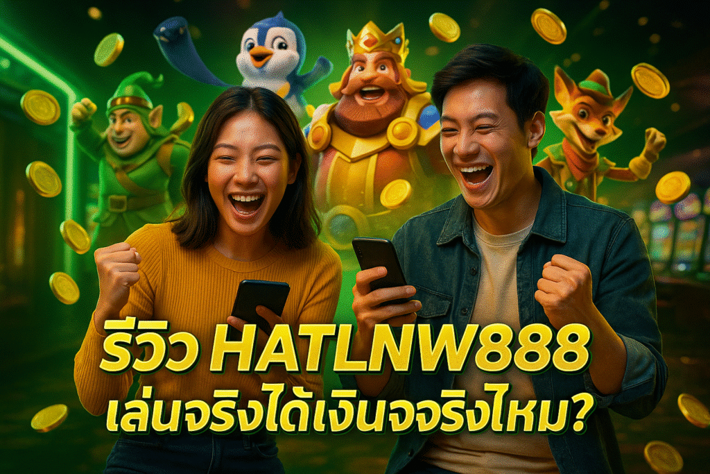 รีวิว HATLNW888 เล่นจริงได้เงินจริงไหม?