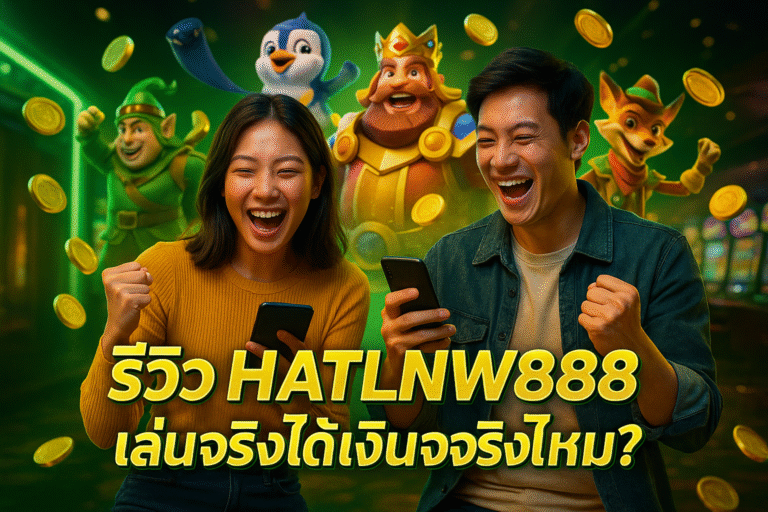 รีวิว HATLNW888 เล่นจริงได้เงินจริงไหม?
