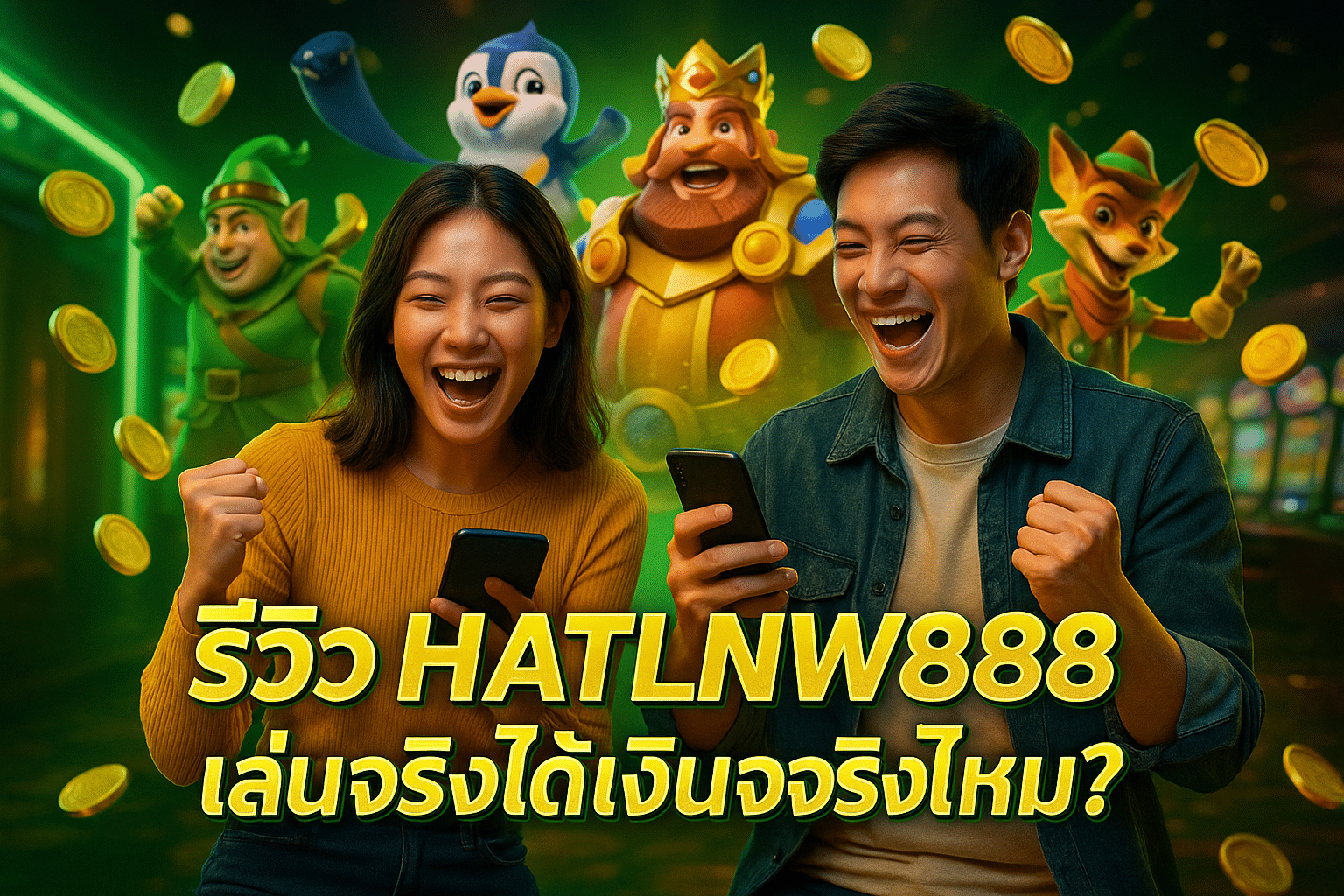 รีวิว HATLNW888 เล่นจริงได้เงินจริงไหม?