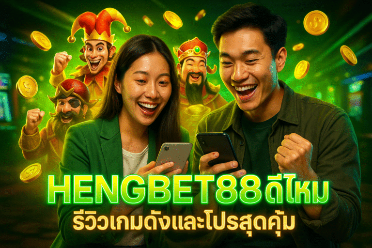 HENGBET88 ดีไหม รีวิวเกมดังและโปรสุดคุ้ม
